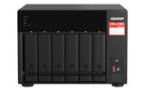 QNAP TS-673A – front og seks drevbåse
