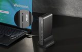 ASUS Triple Display USB-C Dock Duo DC301 – i en brugsopstilling