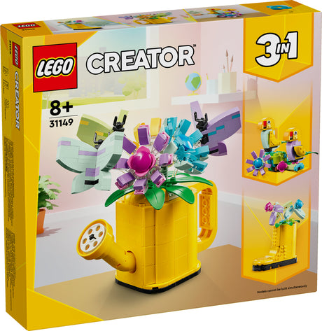 LEGO 31149 Creator 3-in-1 Watering Can with Flowers Construction Toy LEGO