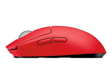 Logitech - PRO X SUPERLIGHT Wireless Gaming Mouse - RED