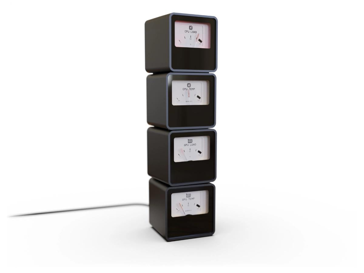 Streacom VU1 DIAL Black - Extra unit Streacom