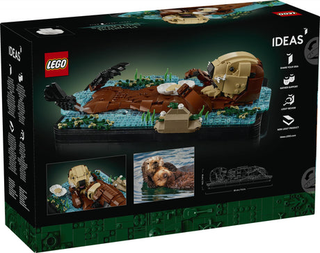 LEGO Ideas 21366 Flydende Havoddere – æsken set skråt bagfra