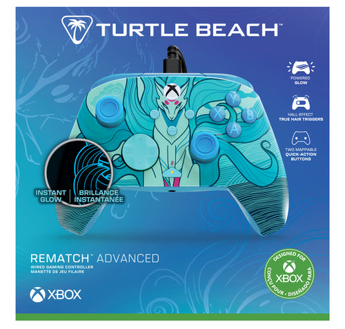 Turtle Beach Rematch Advanced Blue Kitsune – Xbox/PC – Emballagens front