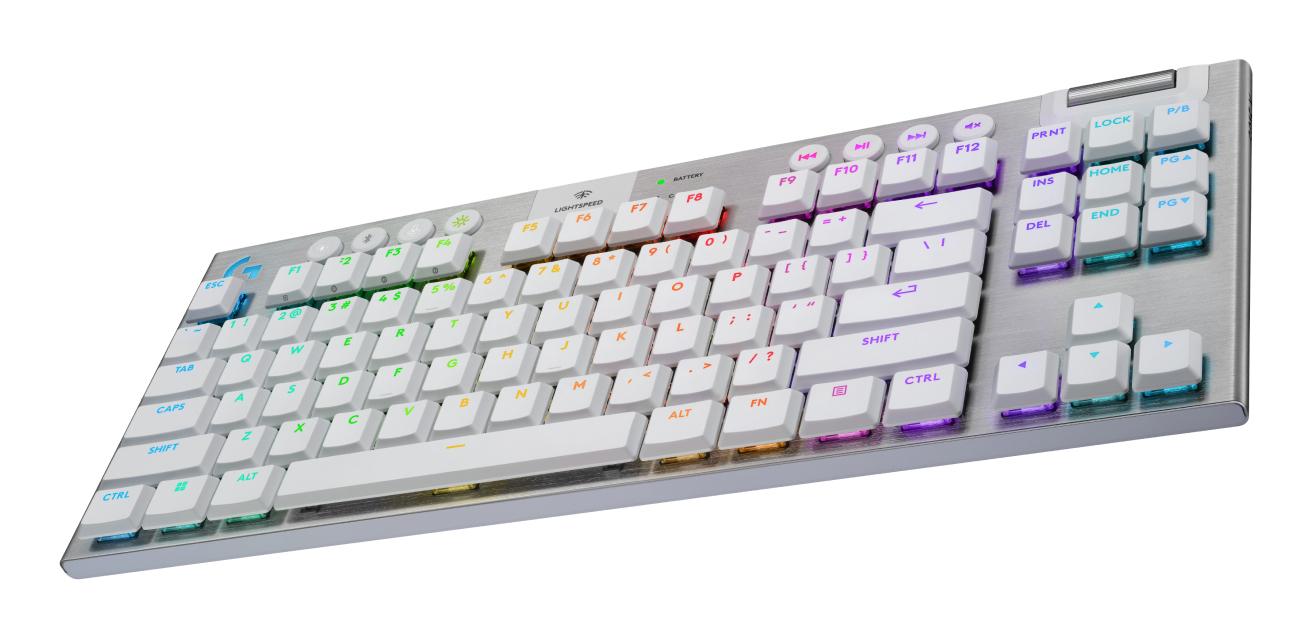 Logitech - G915 X LIGHTSPEED TKL Low-Profile Wireless Gaming Keyboard Logitech