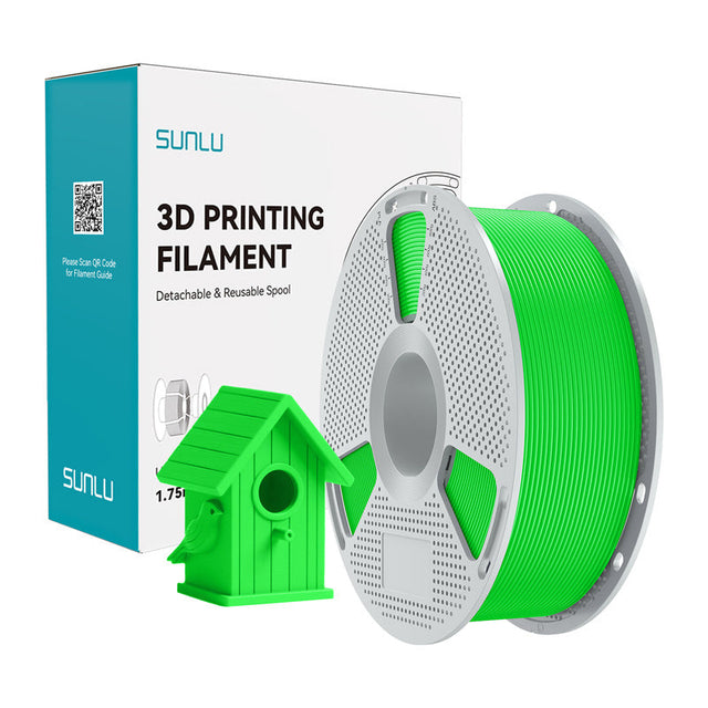 Sunlu ASA filament – grøn, 1,75 mm, 1 kg