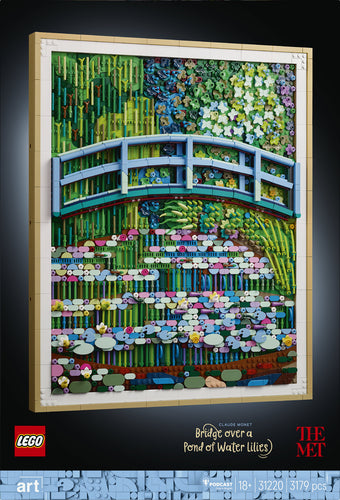LEGO 31220 Art Claude Monet - Bridge over a water lily pond Lego