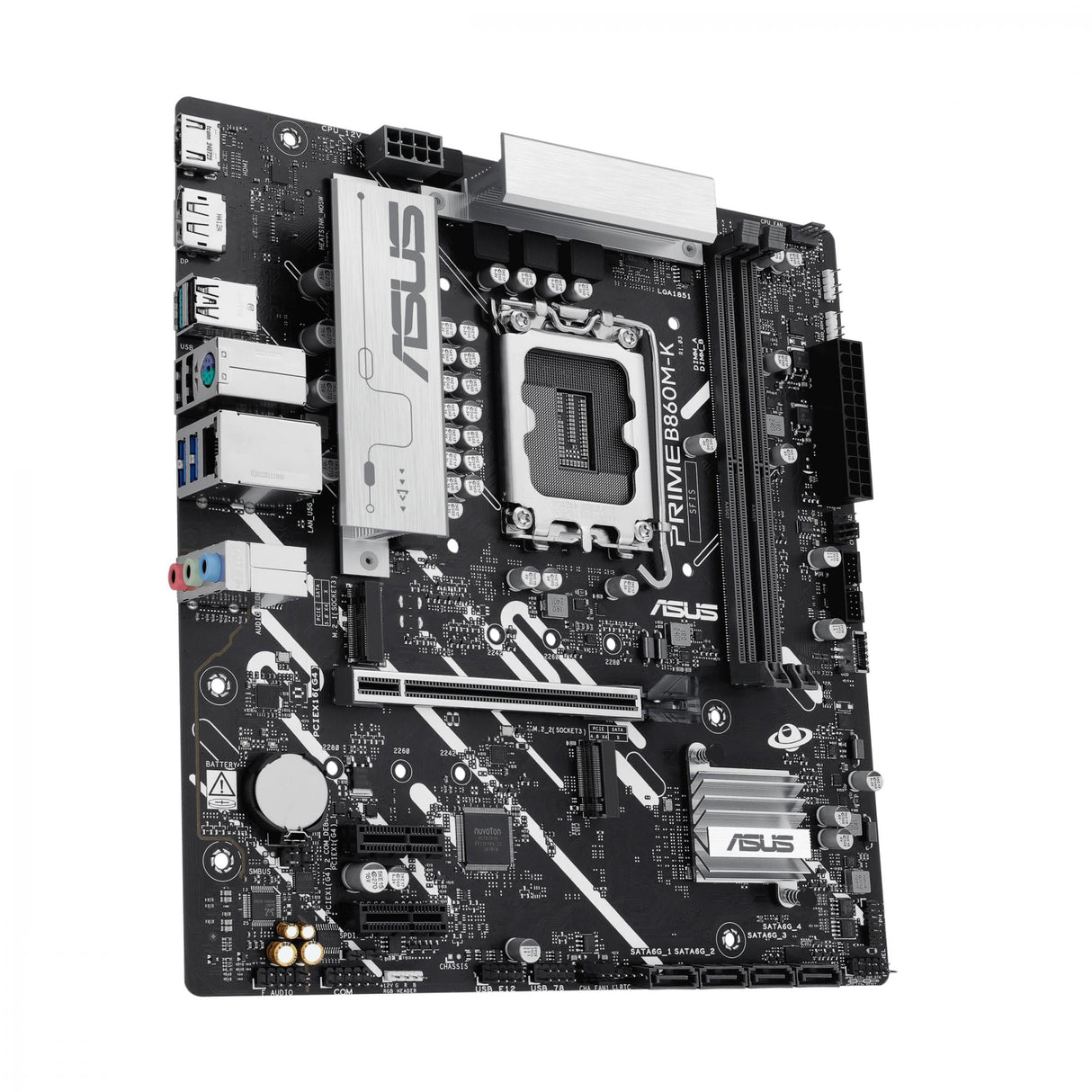ASUS PRIME B860M-K (mATX, B860, LGA 1851, DDR5) ASUS