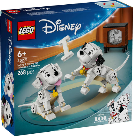 LEGO 43271 Disney Classic Puppies Lucky and Penny from 101 Dalmatians