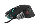 CORSAIR Gaming M65 RGB ELITE Optisk Kabling Sort