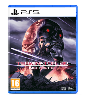 Terminator 2D: NO FATE – PlayStation 5 – spilomslag