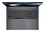 ASUS ExpertBook P5 G2 PM5606CGA-SH0104X – taster og arbejdsflade set ovenfra; tastaturlayout illustrativt