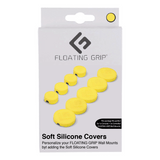Floating Grip silikonekapper til vægbeslag – gul