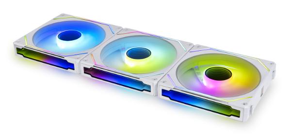 Lian Li UNI FAN SL INF Wireless, 3 pack, White - 120mm Lian Li