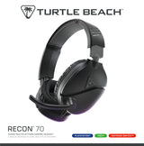 Turtle Beach Recon 70 – gamingheadset, sort – Emballagens front