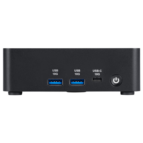 MSI Cubi NUC AI 1UMG-063EU – porte på fronten