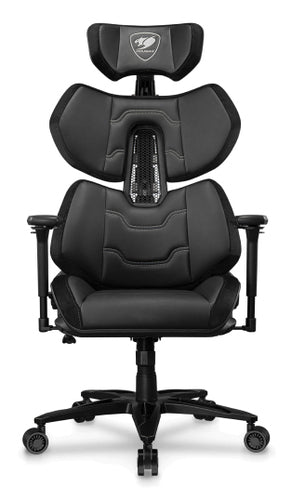 COUGAR Terminator Elite, sort gamingstol – produktvisning