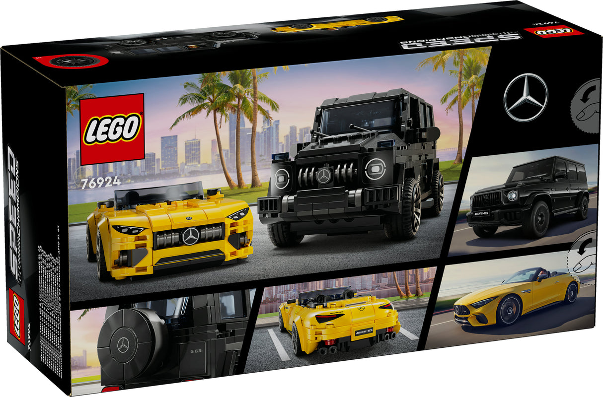 LEGO Speed Champions - Mercedes-AMG G 63 & Mercedes-AMG SL 63 (76924) LEGO