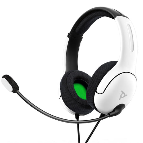 PDP LVL40 kablet headset til Xbox – hvid – produktvisning 2