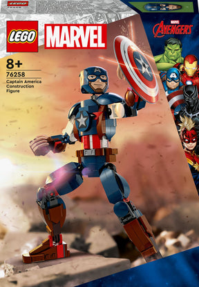 LEGO 76258 Marvel Super Heroes Captain America Buildable Figure Construction Toy LEGO