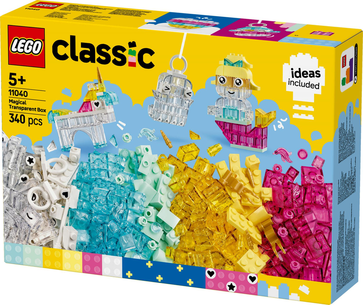 LEGO 11040 Classic magic box with transparent bricks LEGO