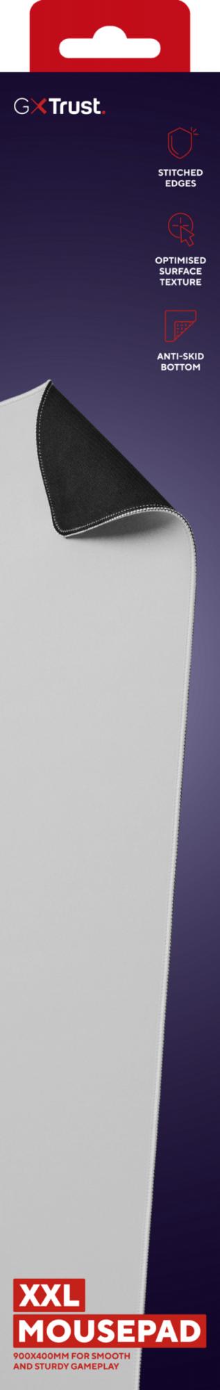 TRUST GXT759W XXL MOUSEPAD - WHITE TRUST