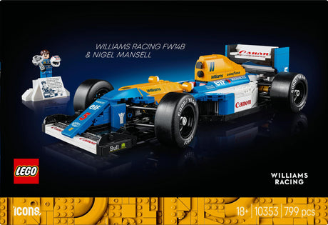 LEGO 10353 Icons Williams Racing FW14B with Nigel Mansell