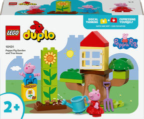 LEGO 10431 DUPLO Peppa's Garden with Tree House, construction toy LEGO