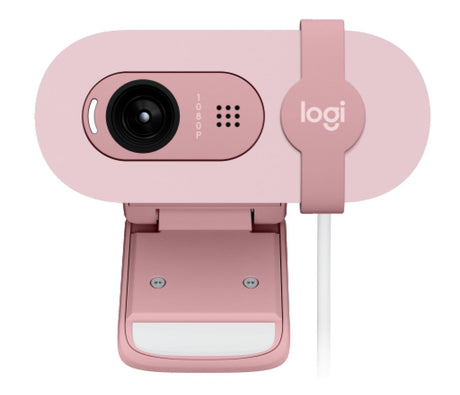 Logitech - Brio 100 Full HD Webcam - Rose