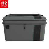 Turtle Beach PlayTrek 2-in-1 – Switch 2-rejsetaske – Sort – sort 2-i-1-taske forfra
