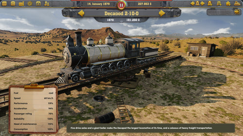 Railway Empire – import – Nintendo Switch – produktbillede 4