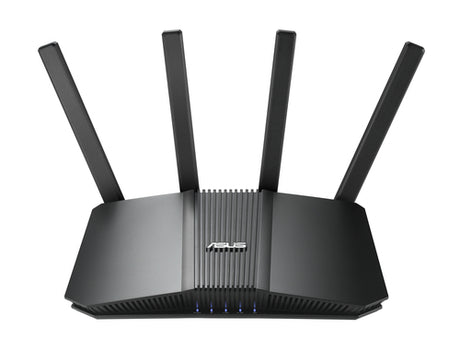 ASUS RT-BE59 sort Wi-Fi 7-router – set forfra