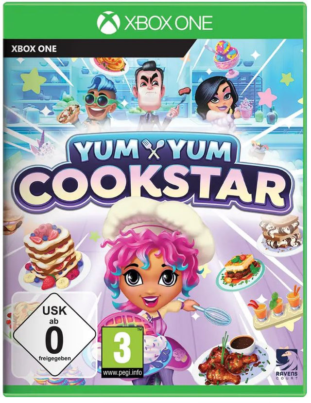 Yum Yum Cookstar – DE-udgave – Xbox One – spilomslag