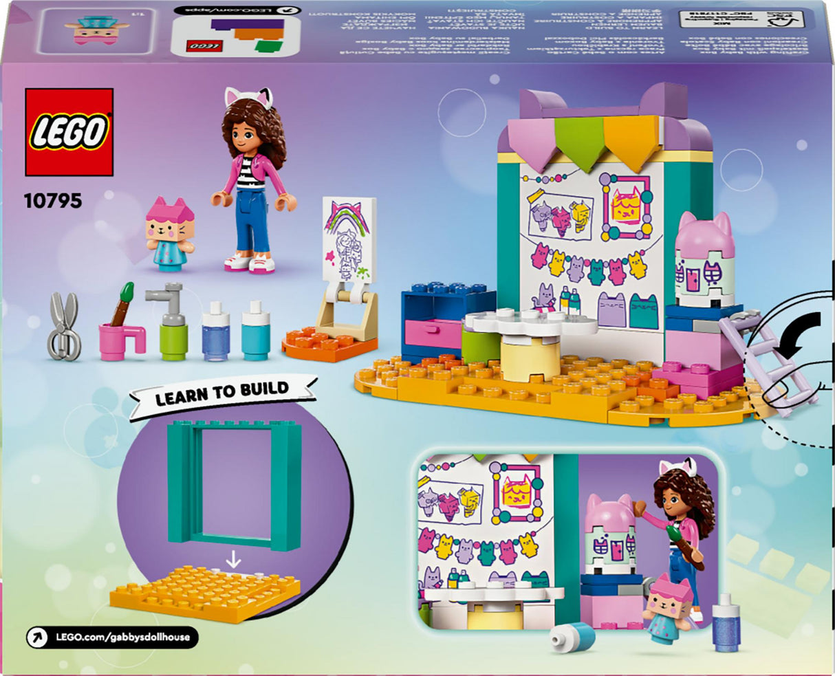 LEGO 10795 Gabby's Dollhouse Crafting Fun with Baby Box LEGO