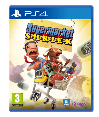 Supermarket Shriek – PlayStation 4 – spilomslag