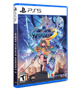 Azure Striker Gunvolt 3 (Limited Run) (Import) – PlayStation 5 – spilomslag