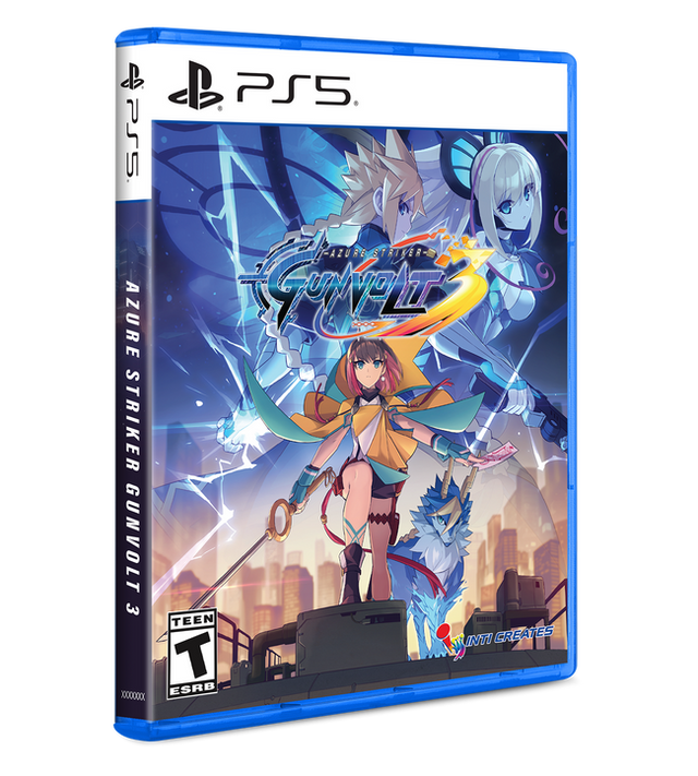 Azure Striker Gunvolt 3 (Limited Run) (Import) – PlayStation 5 – spilomslag