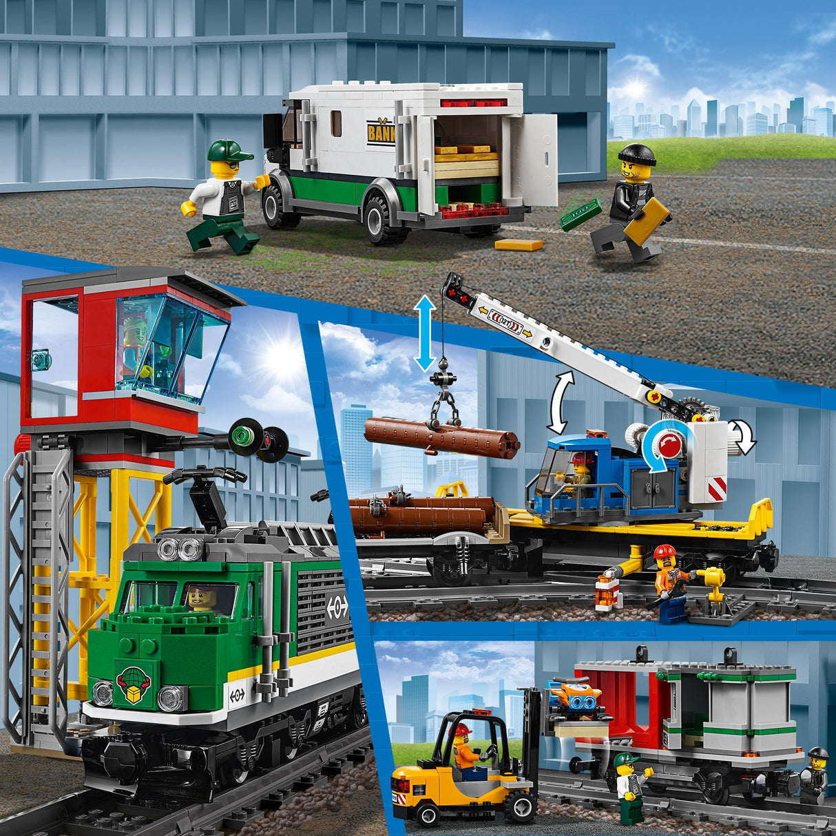 LEGO City Freight Train - 60198 LEGO