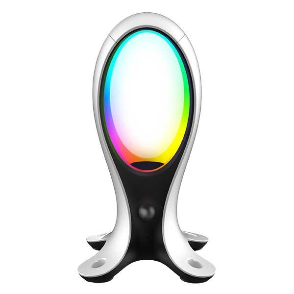 Subsonic headsetstativ med LED, USB-porte og figurholder