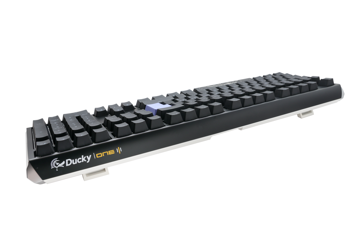 Ducky One 3 - Classic Black / White Nordic - Fullsize - Cherry Blue