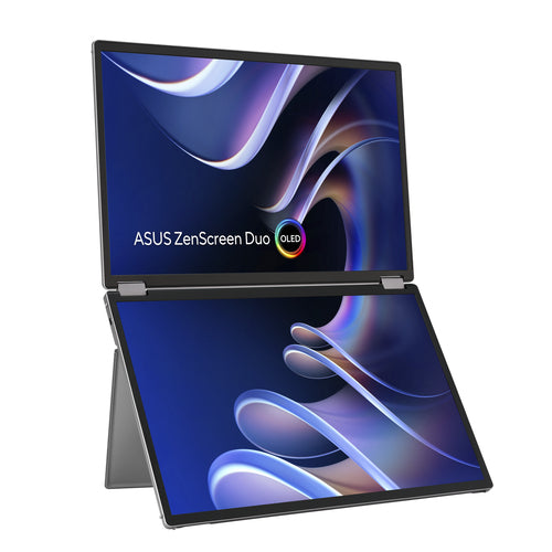ASUS ZenScreen Duo OLED MQ149CD – set forfra