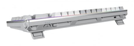 ASUS ROG AZOTH MOONLIGHT WHITE 75% Wireless DIY Custom RGB Gaming Keyboard, NX Red Switches, OLED Display, PBT ASUS
