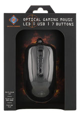 Deltaco - DM110 Gaming Mus - 7 Knapper - LED - Sort Deltaco