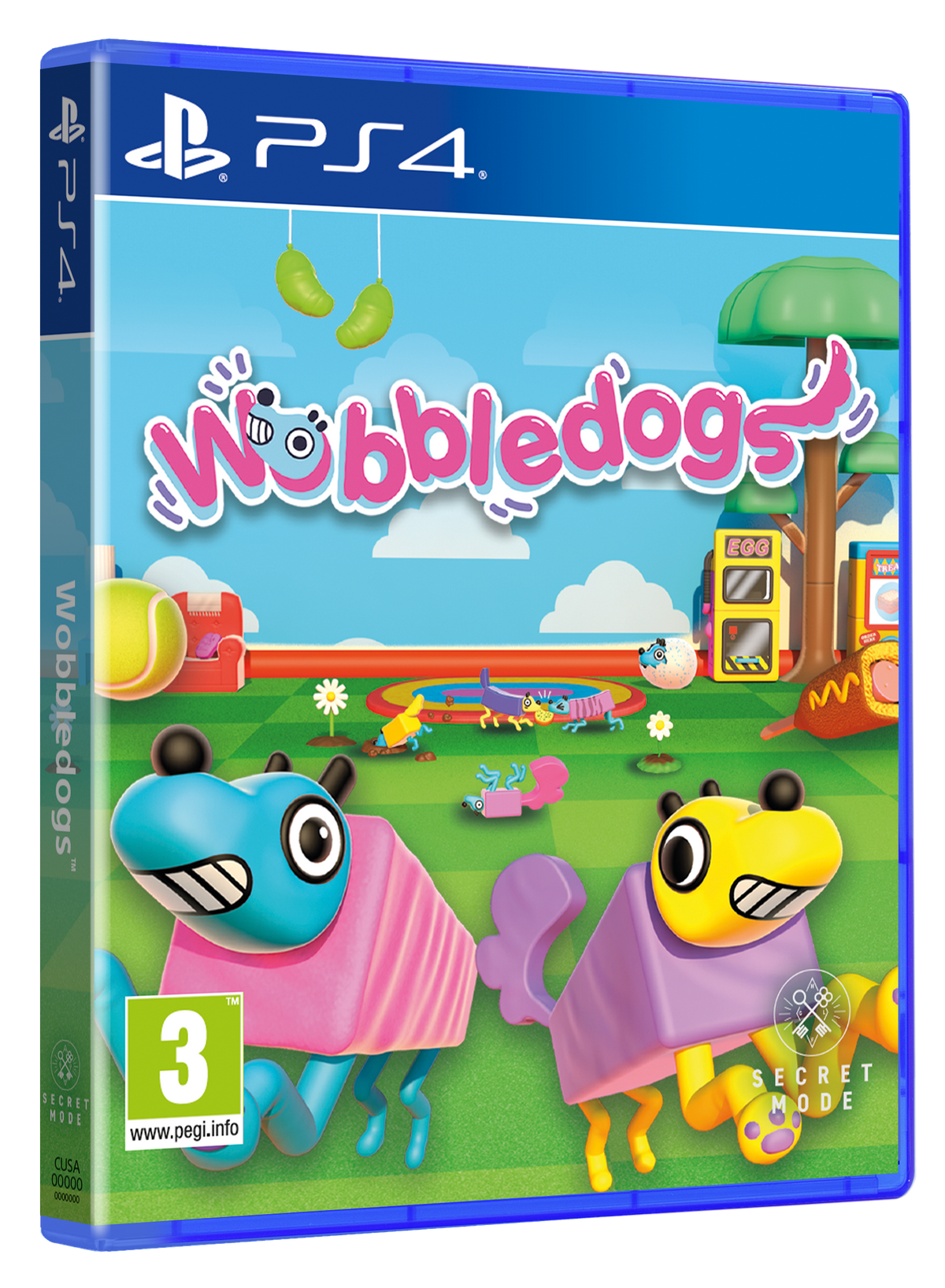 Wobbledogs – PlayStation 4 – spilomslag