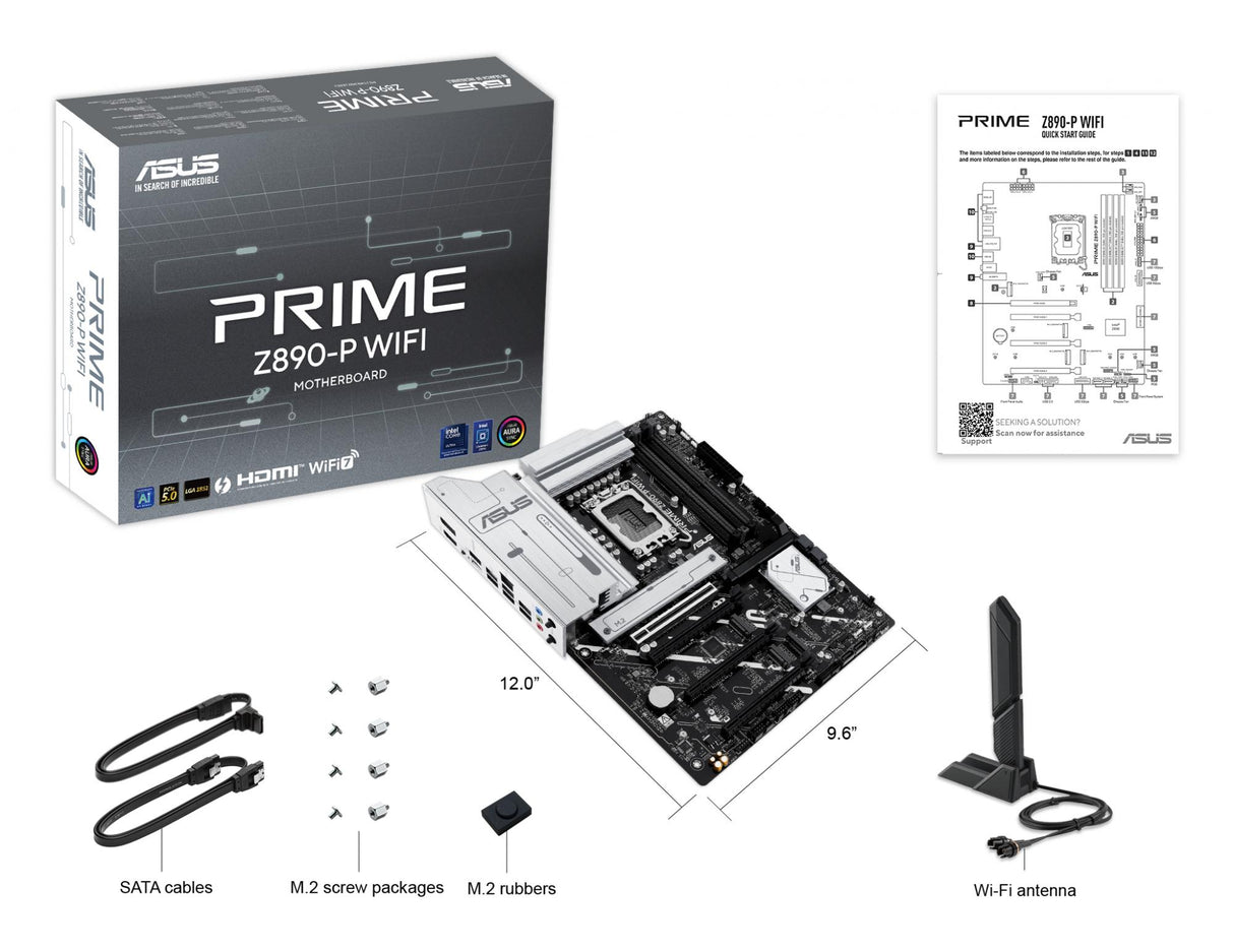 ASUS Prime Z890-P WIFI ATX LGA1851 sokkel Intel Z890 ASUSTeK COMPUTER