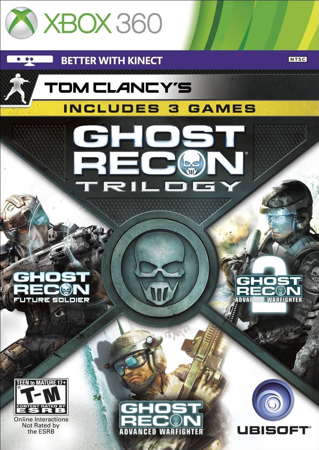 Tom Clancy's Ghost Recon Trilogy Edition ( Import ) – Xbox 360 – spilomslag