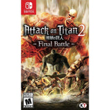 Attack on Titan 2 Final Battle Nintendo Switch Import – Amerikansk importomslag