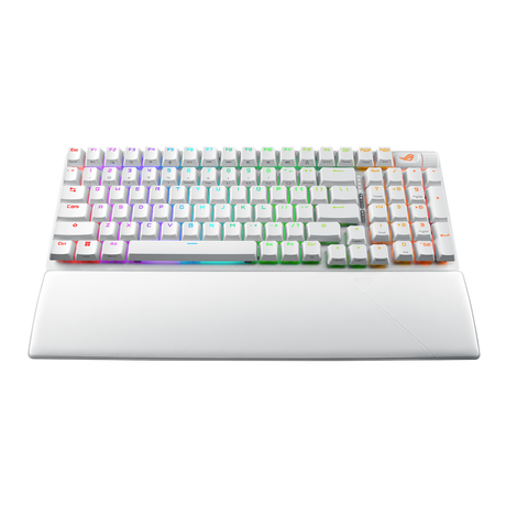 ASUS ROG STRIX SCOPE II 96 Wireless RGB Gaming Keyboard ROG NX Snow Switches - White ASUS