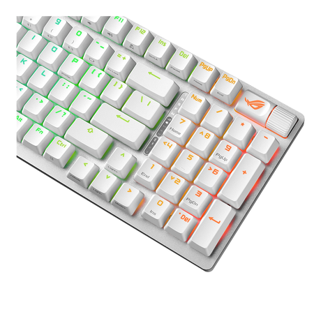 ASUS ROG STRIX SCOPE II 96 Wireless RGB Gaming Keyboard ROG NX Snow Switches - White ASUS