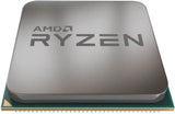AMD Ryzen 5 4500 trayprocessor til AM4 set skråt ovenfra