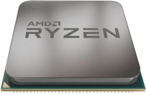 AMD Ryzen 5 4500 trayprocessor til AM4 set skråt ovenfra